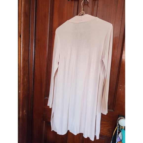 DKNY Cardigan Size Small Light Pink 2 Pocket - Picture 4 of 4
